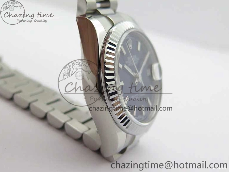 Datejust President 178274 Best SS on Dial SEIKO Bracelet SS Stick NH05A Markers Edition 31mm GSF Blue 0301